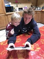 Jeux sur tablette